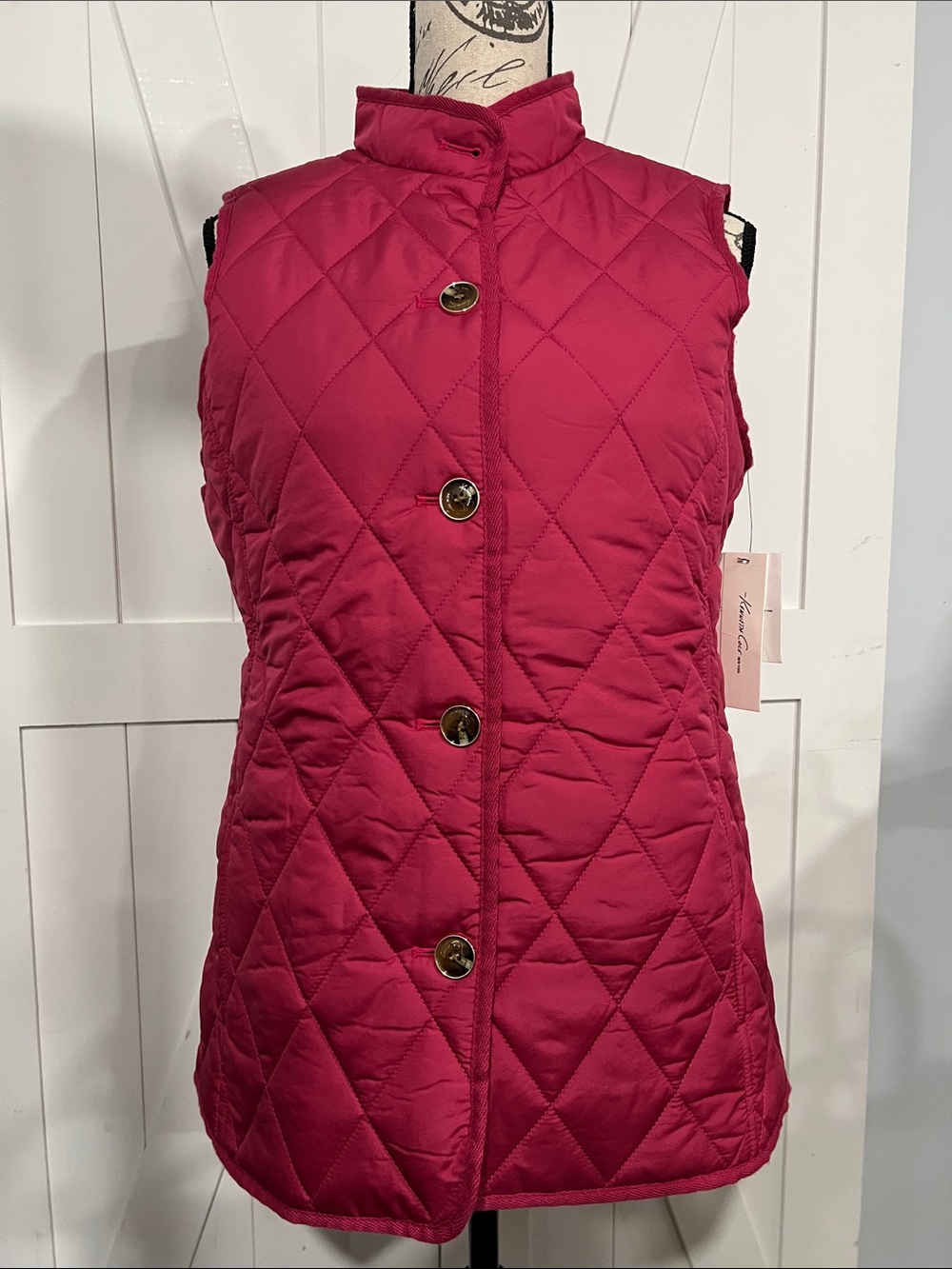 Quilted Sleeveless Vest